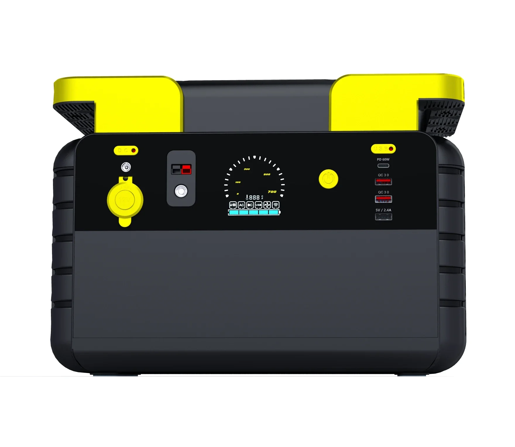 

Power bank Station Generator PD65W mobile charging portable 1075wh solar power station power docking station 220v battery