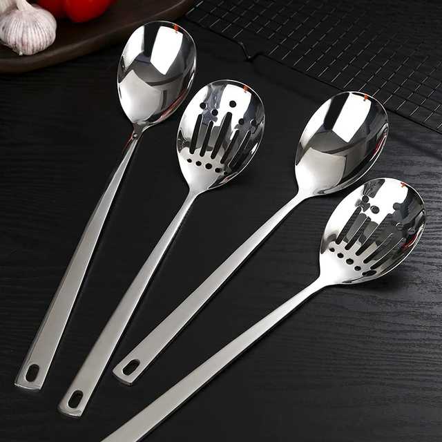 Serving Spoon - Flatware Serving Sets For Mixing And Cooking Big