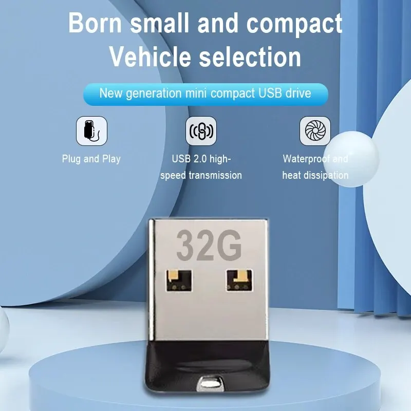 Mini Usb 2 Computer Stylus Car Coin Size Exquisite Small Easy To Carry Plug And Play Massive Storage computer stylus