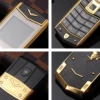 Mini Classic Luxury Phone Metal Frame Dual SIM Bluetooth Dialing Voice Changer Big Keys MP3 FM Long Standby Free Case 5