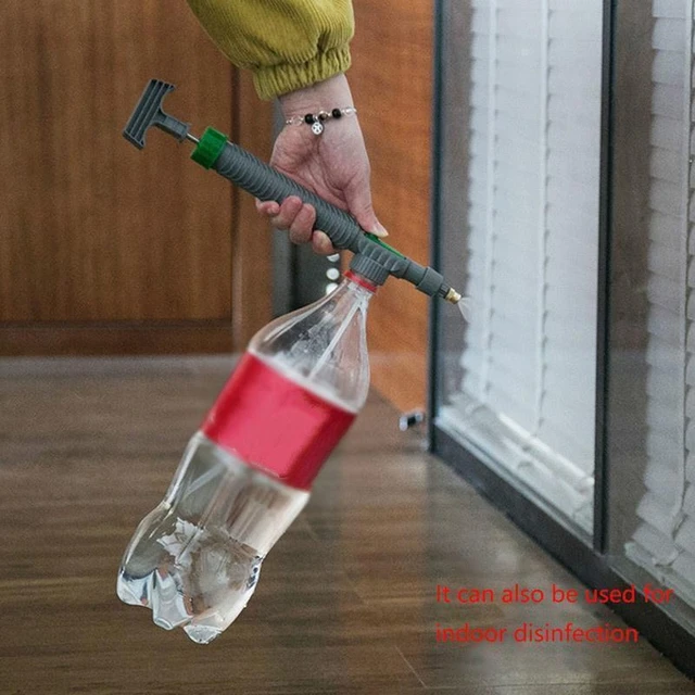 High Pressure Air Pump Bottle Manual Sprayer Adjustable Nozzle Garden Watering Tool Supplies Accessories Garden Tool