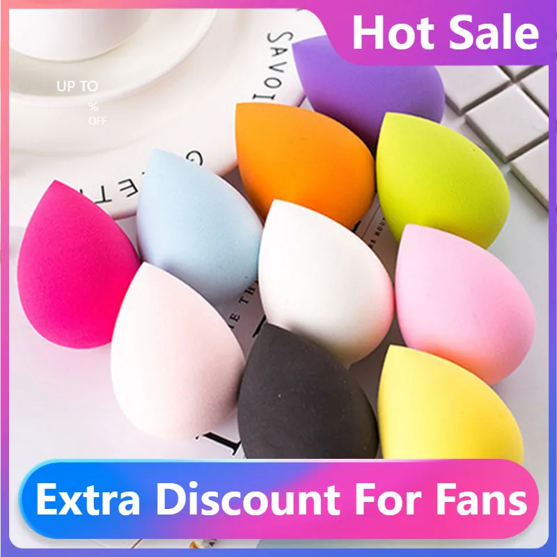 1pcs New Makeup Sponge Concealer Smooth Cosmetic Powder Puff Water Drop