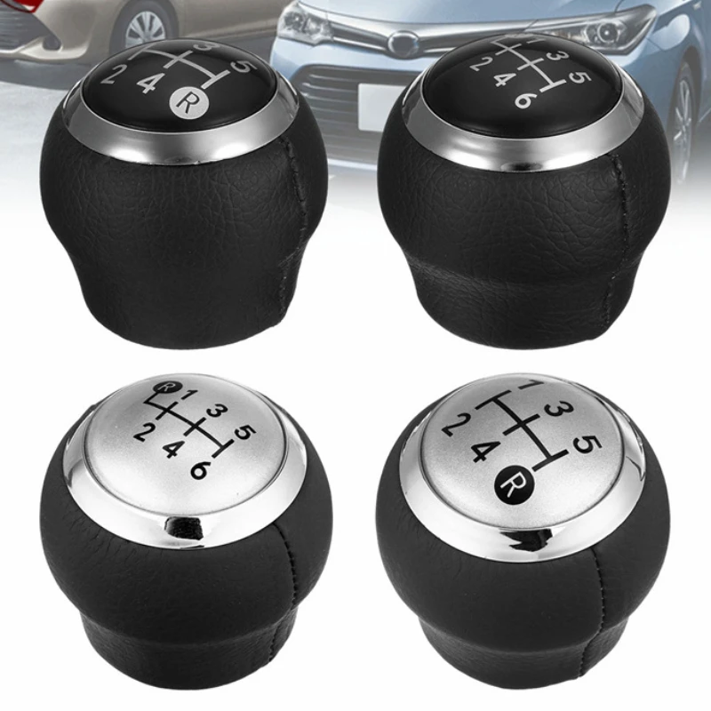 5/6 Speed Car Gear Shift Knob Lever Shifter Stick Handball For Toyota