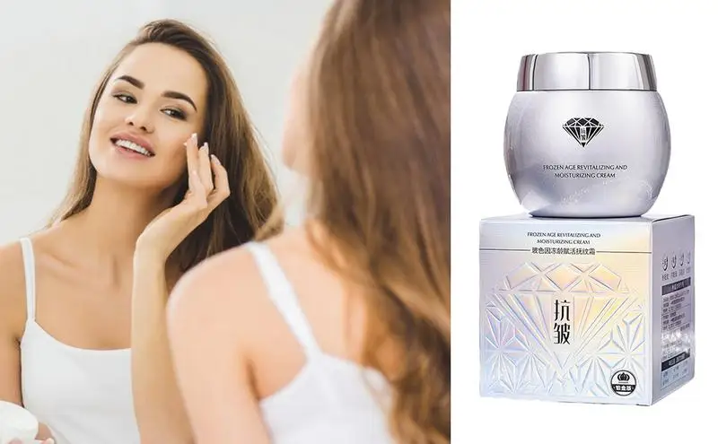 

Night Time Face Moisturizer Hydrating and Nourishing Skin Care Lotion Age Revitalizing Wrinkle Cream for Reduce Fine Lines