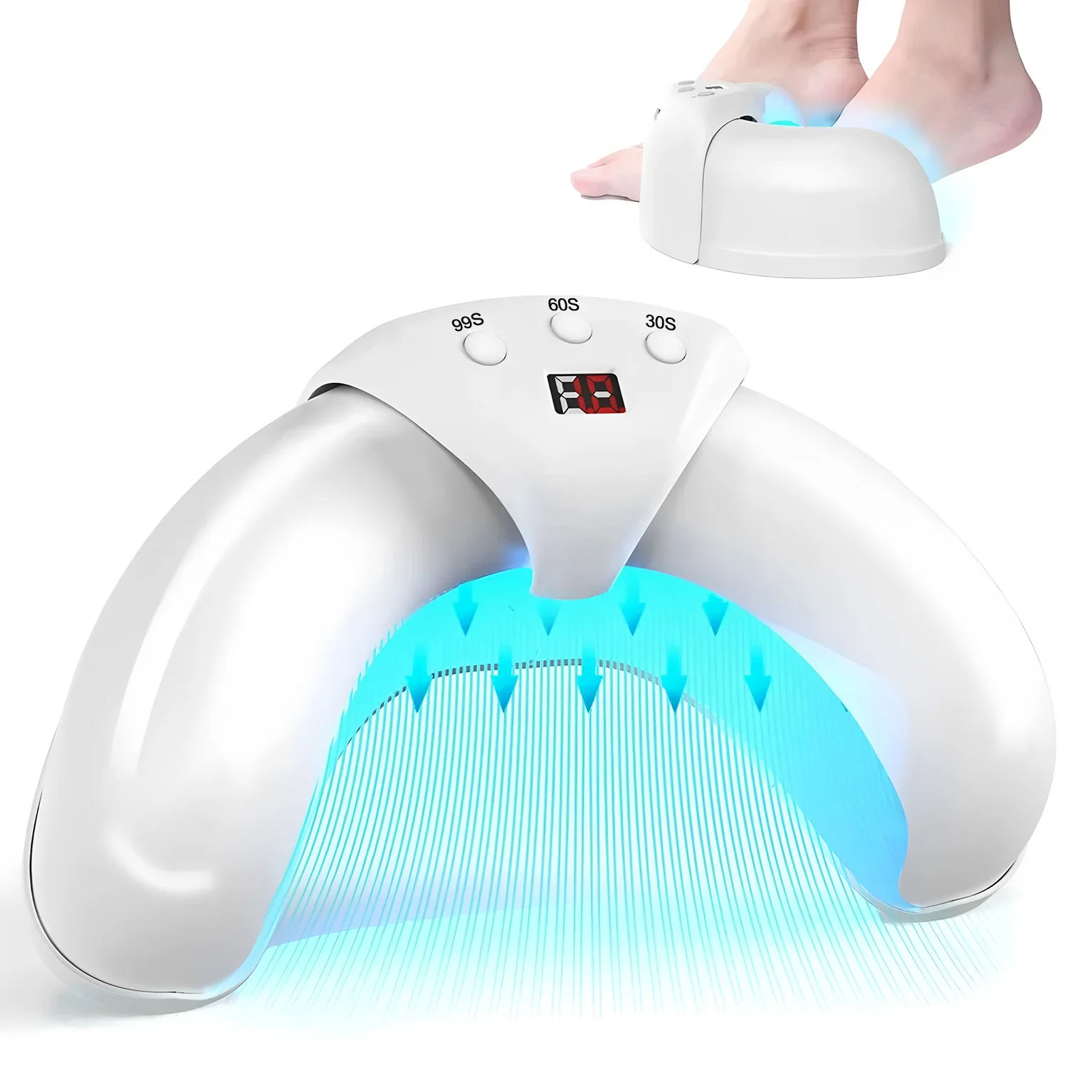 NailFungusTreatmentLEDLaserDeviceforCleaningOnychomycosisUSBCharge45W470nmBlueLightNailforDiscolored&Thickene-AliExpress66