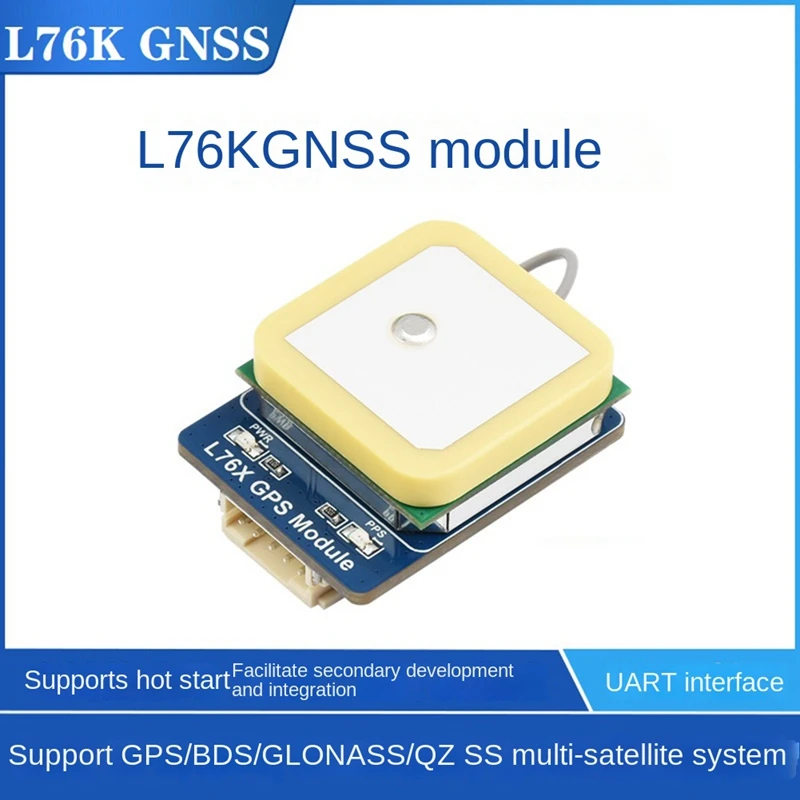 

Waveshare L76K GNSS Module Supporting GPS/GLONASS/BDS/QZSS Multi Satellite System New Blue For Raspberry Pi/Jetson Nano/Arduino