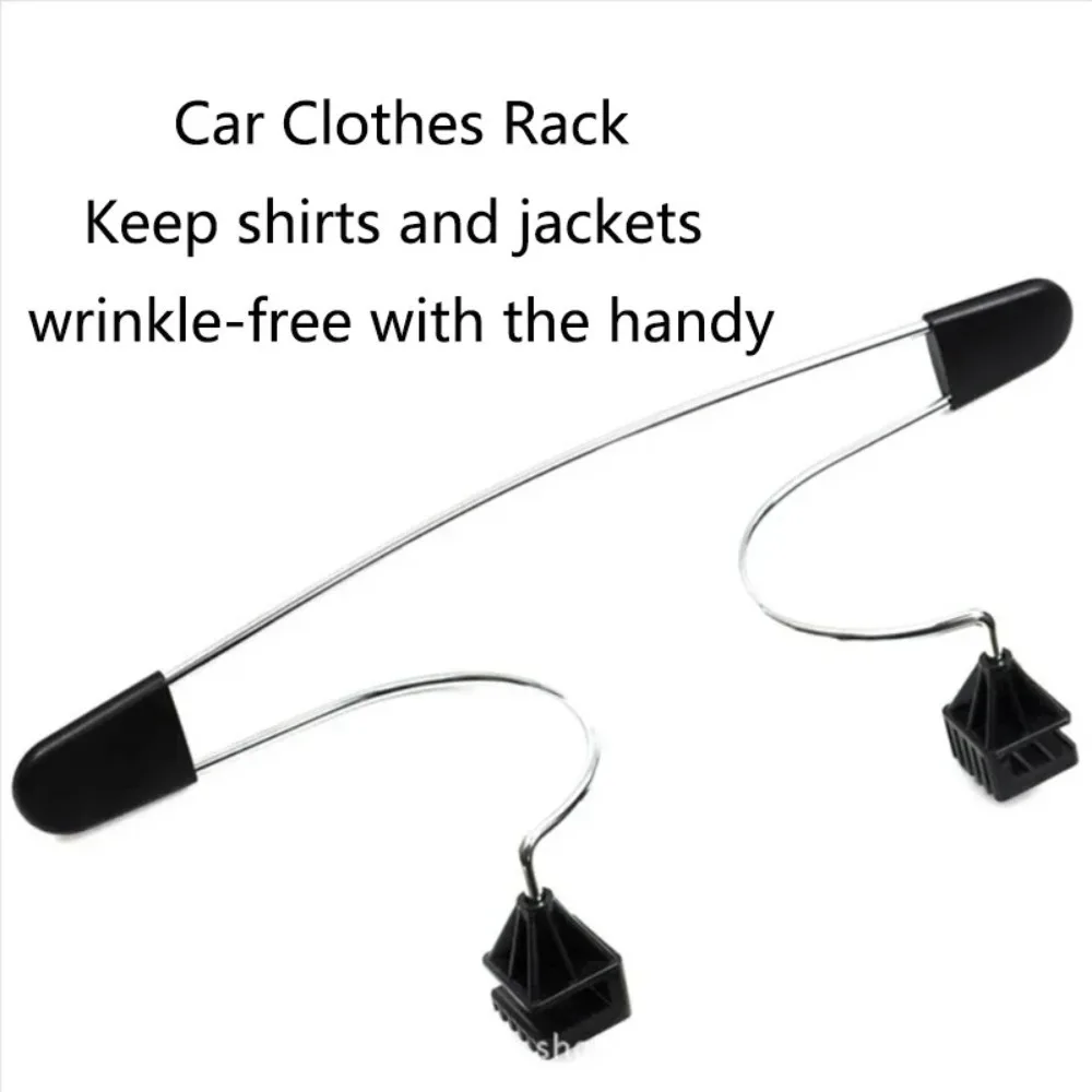 Universal Car Seat Headrest Hanger Metal Coat hangers for Vehicle Hanger Clothes Jacket Suits Shirts Holer Car Coat 1 Pcs