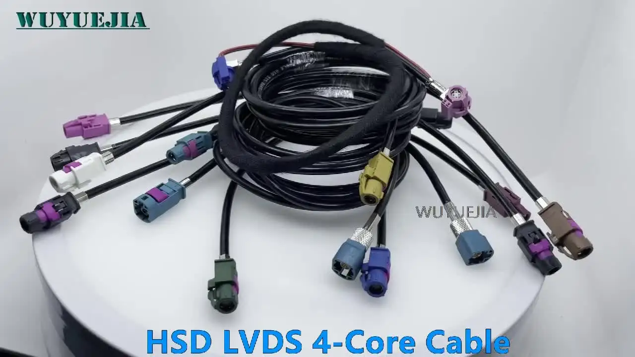 Eightwood conector Fakra HSD LVDS de 4 pin, Conector de código Z
