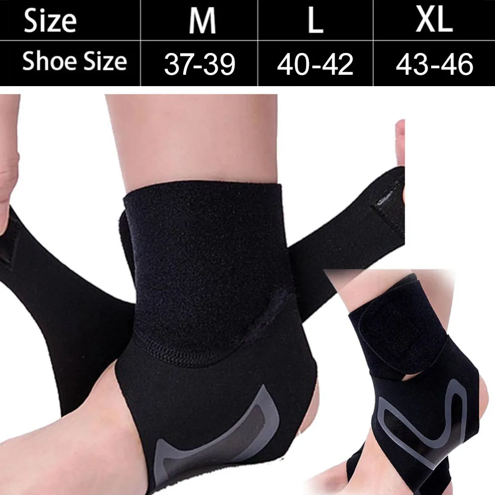 Fitness Ankle Straps Ankle Straps Ankle Support Ankle Support Brace Sports Ankle Brace Compression Sleeves Adjustable Ankle Support Elastic Foot Bandage Protective Wrap for Tendon Pain Relief