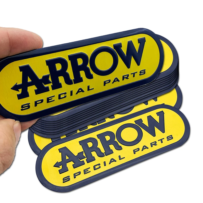 Aluminum Alloy Motorcycle Accessories Aluminum Alloy Sticker Decals