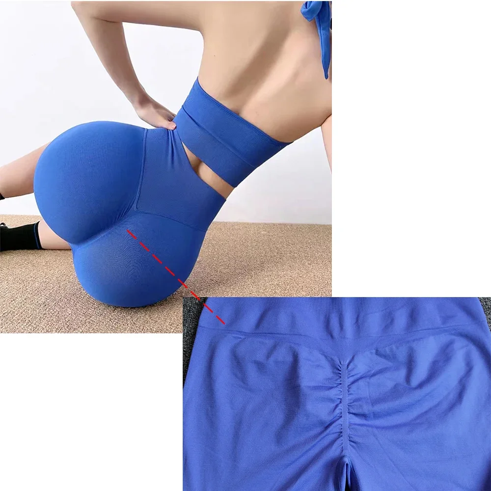 Seamless Scrunch Push Up Sport Shorts