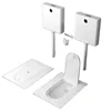 #Household Toilet Water Tank Set Bathroom Small Apartment Shower Room Potty Chair with Cover Toilet 1