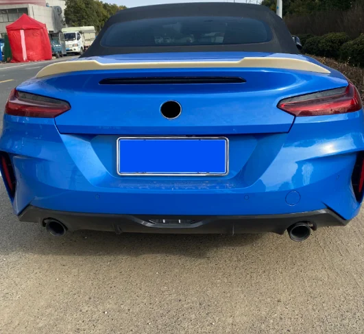 

For BMW Z4 G29 2018-2022 Original style ABS material carbon fiber exterior spoiler Z4 G29 trunk lip cover splitter car tuning