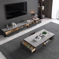 Tables basses nordiques simples, modernes, de luxe, originales, pour salon, canapé, côté marbre, meubles de maison, Couchtisch FYCT 3
