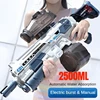 Children High Pressure Electric Water Gun Summer Outdoor Pool Toy Hand Self Integration Automatic Absorb Water Watergun for Kids 1