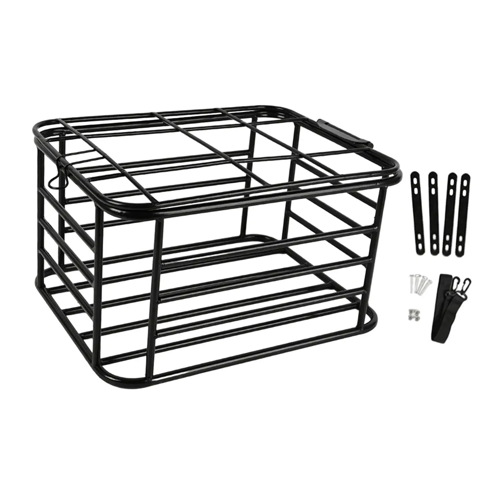 Rear Bike Basket Bicycle Cargo Rack Strong Load Bearing Dog Carrier, Bicycle Storage Basket for Mountain Bikes Dogs Riding Rear Bike Basket Bicycle Cargo Rack Strong Load Bearing Dog Carrier, Bicycle Storage Basket for Mountain Bikes Dogs Riding