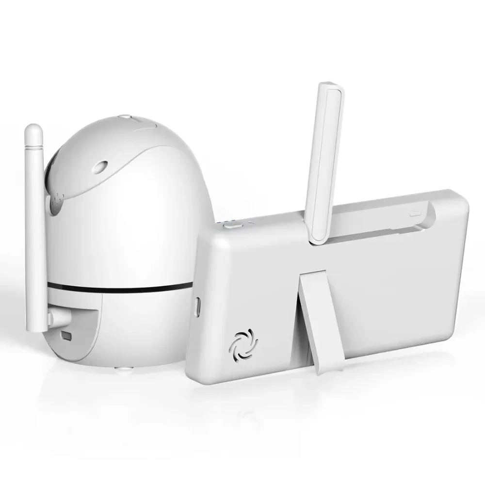 5 Inch Video Baby Monitor 2.4G Wireless Monitoring Two Way Audio Display Video Digital Cameras Security-Protection For Newborm