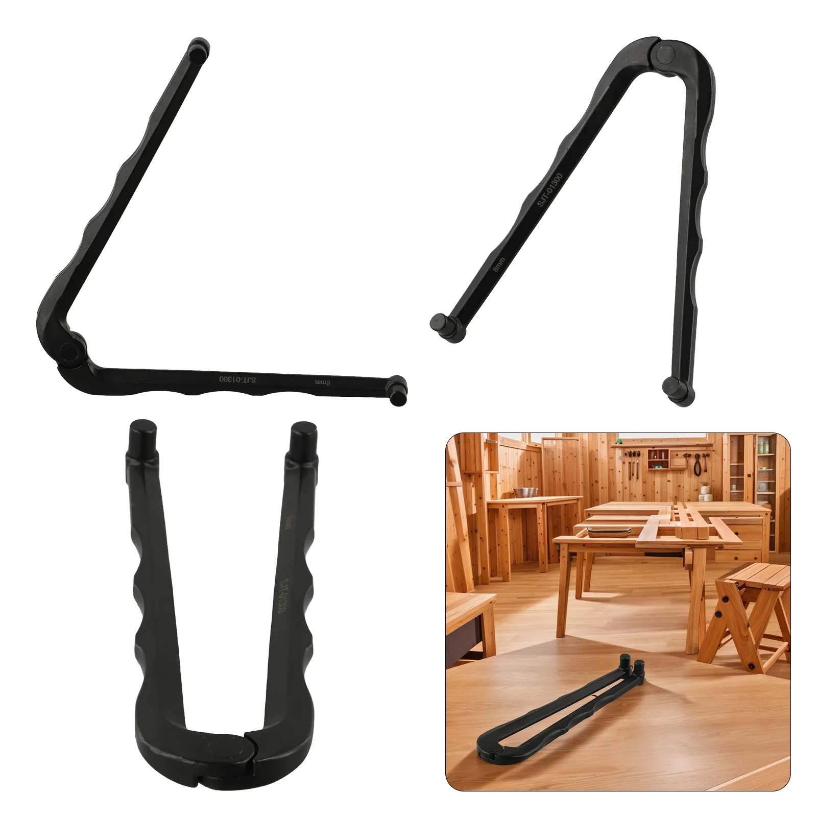 Ergonomisches Werkzeug, 2–8 mm Schraubenschlüssel, robuste Stahlkonstruktion, Komfortgriff-Design, Declutter-Werkzeugkasten, unverzichtbares Toolkit-Werkzeug für den Heimgebrauch – Detail 21