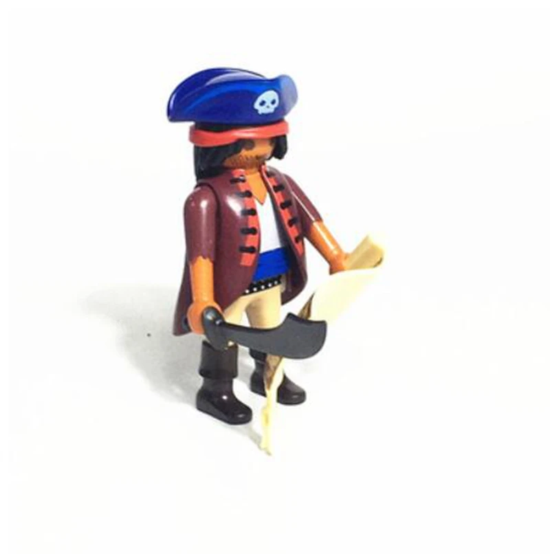 Set Original Playmobil Figure Weapons Hat Accessories Police