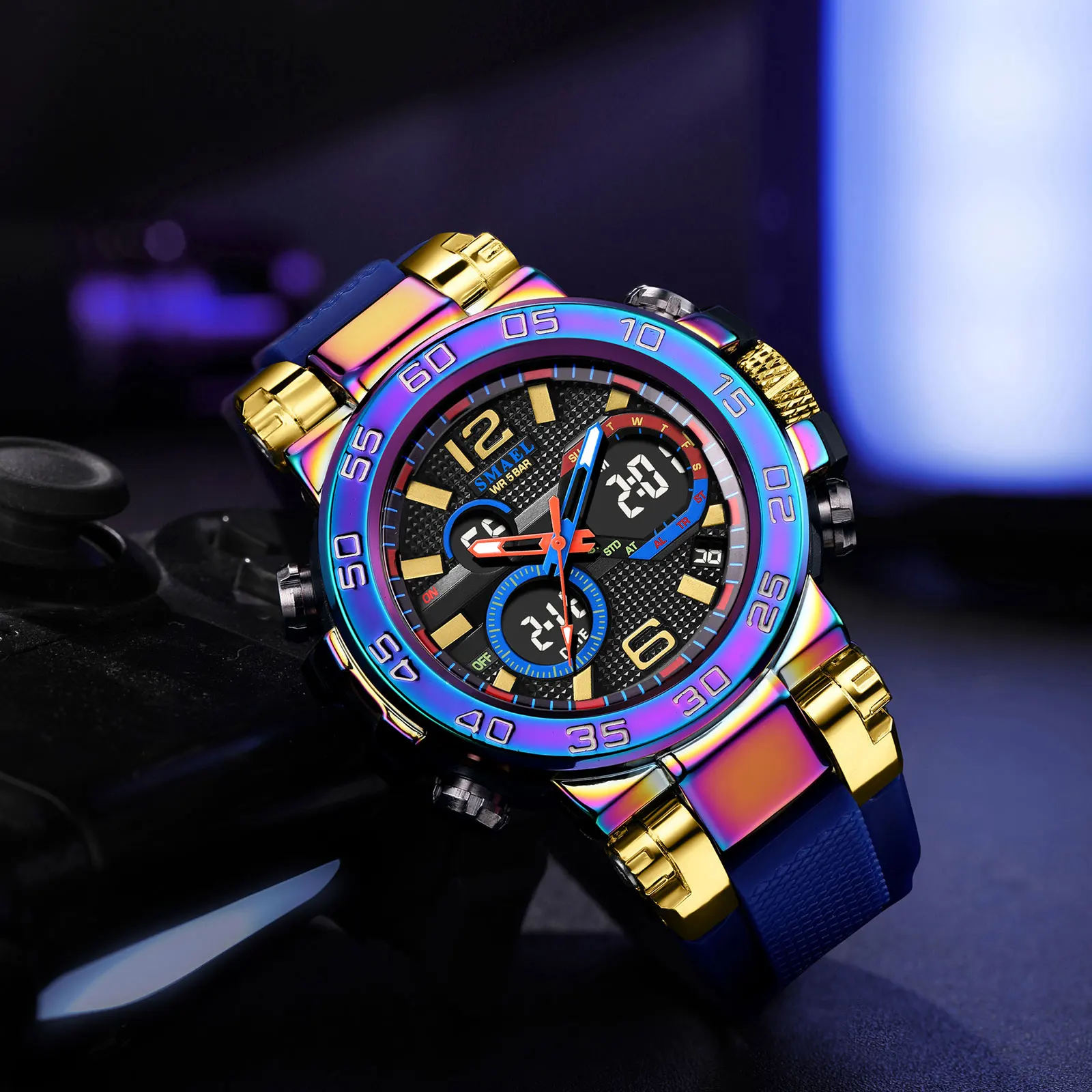 Orologio Sportivo Orologio Militare Smael SMAEL Orologio Uomo