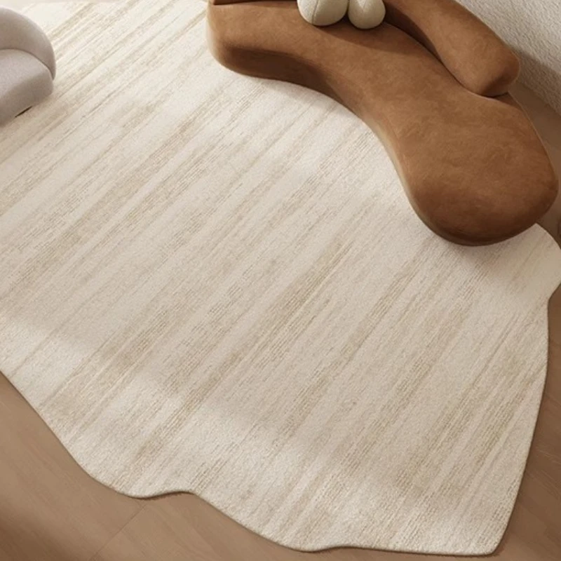 Large Area Living Room Carpet Creative Fashion Special-shaped Bedroom Rug Modern Simple Style Plush Coffee Table Mat Alfombra 러그