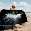 B-Bat-mans Microfiber Beach Towel Absorbent Quick dry Soft Yoga Swimming Resort Mountain Climbing Towel 1