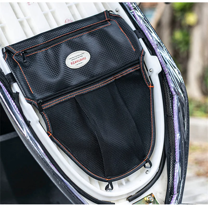 Motorcycle Scooter Seat Storage Bag Accessories Tool Bag Storage Bag Seat bag, storage and sorting bag
