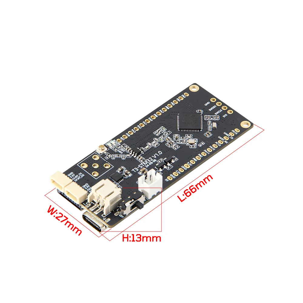 LILYGO® T3 STM32 온보드 개발 보드, 0.96 인치 SSD1315 드라이버, 12C OLED, 옵션 433MHz, 868MHz, 915MHz 주파수 대역, T3 STM32 LoRa