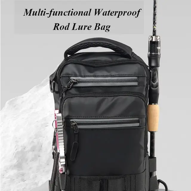 Amazon Piscifun Jhua Fishing Backpack Compact Fishing Tackle Bag