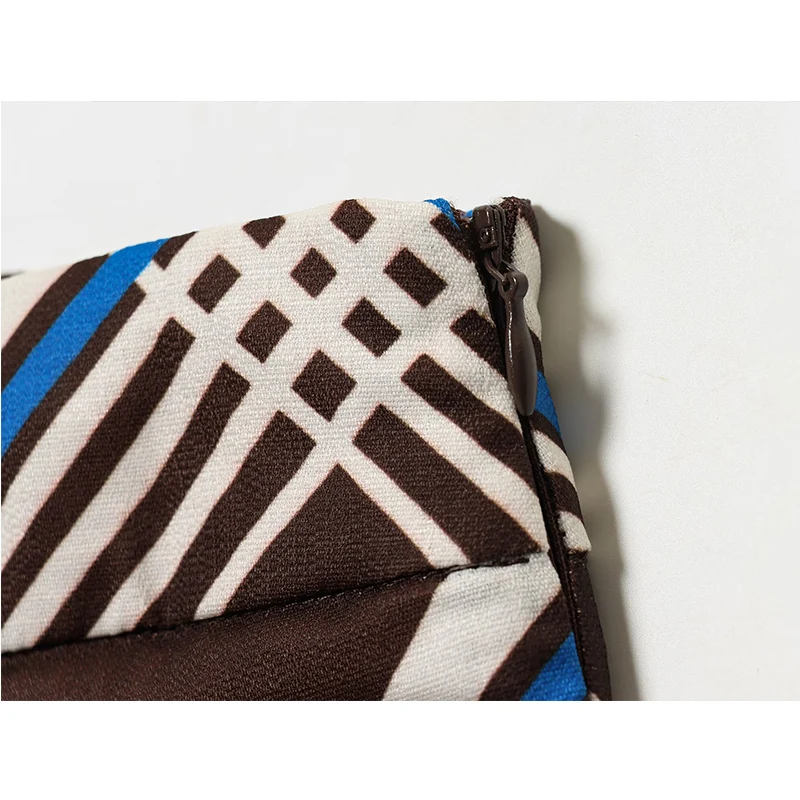 2025 Women Fashion Plaid Long Style Bermuda Shorts Vintage High Waist Casual Loose Shorts Female Holiday Short Pants