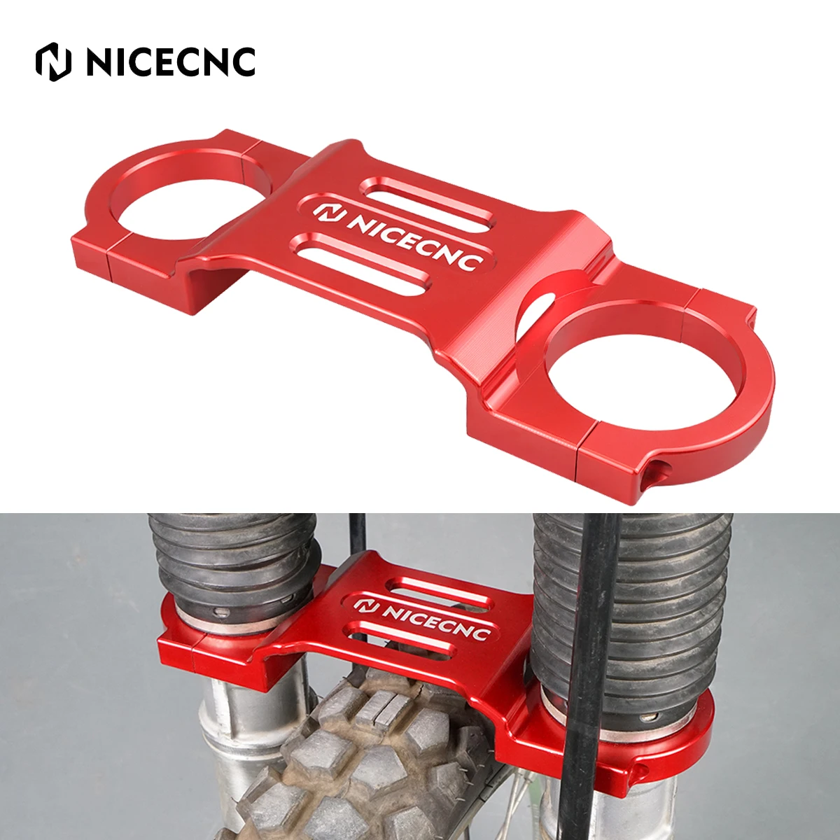 NiceCNC Front Fork Brace Stabilizer For Honda XR 650L XR650L 19932022