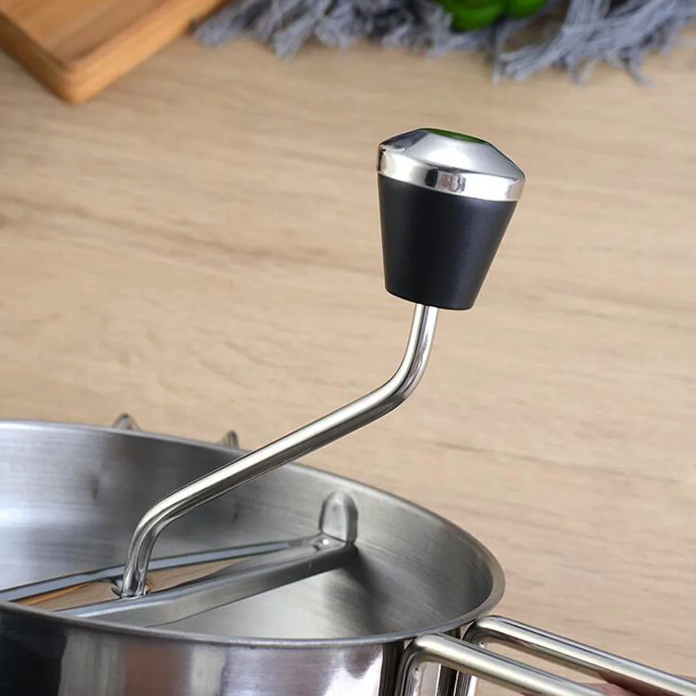 Multi-functional Manual Food Grinder Stainless Steel Jams Machine Making Vegetable Crusher Fruits Puree Pressing Kitchen Tools