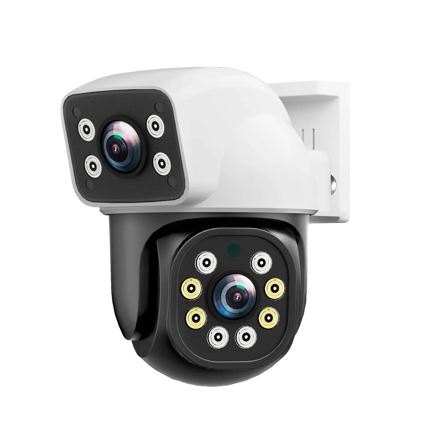 IPC360HOME 10X Zoom 4K 8MP Dual Lens WIFI PTZ 4MP Dual Screen Security Camera Outdoor Color Night Vision Камери спостереження