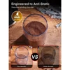 Coffee Grinder, Anti-static Conical Burr Coffee Grinder W/ 35 Precise Grind Setting, 2-12 Cup Select Timer, Coffee Bean Grinder 5