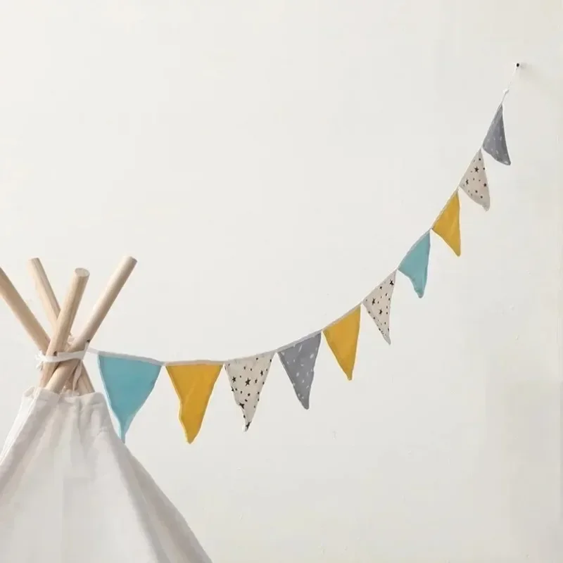 Tents for Kids Indoor Household Play House Wigwam for Children Portable Folding Tipi Teepee Girl and Boy Castle Play Tents 5