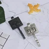 Dollhouse Mini Waffle Mold Miniature Food Play Creative Model for Dollhouse Kitchen Furniture Decorative Accessories 6