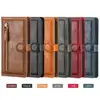Galaxy A12 Case Leather Zipper Flip Wallet Case For Samsung A12 Case A32 5G Cover for Samsung Galaxy A12 A52 A72 Funda A 12 Card 6