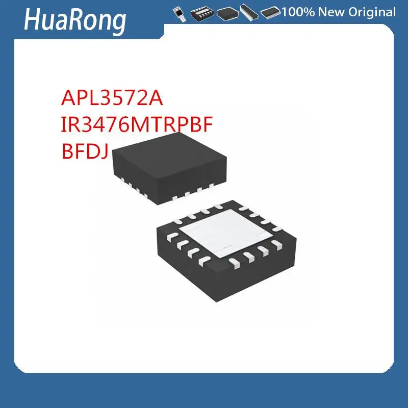 

5 шт./лот APL3572A APL3572AQBI-TUG IR3476MTRPBF золо3476 IR3476 BFDJ BFD QFN16
