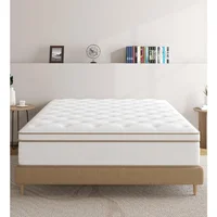 Full Size Mattress, 12 Inch White Full Mattress in a Box, Memory Foam Individually Pocket Coils for Pain Relief,Sweet Sleep 1