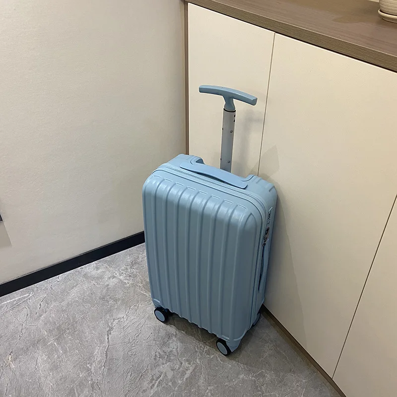 Exported to Japan Single Trolley Luggage20Inch Boarding Case Mute Universal Wheel Password Box Trolley Case24Inch Wholesale