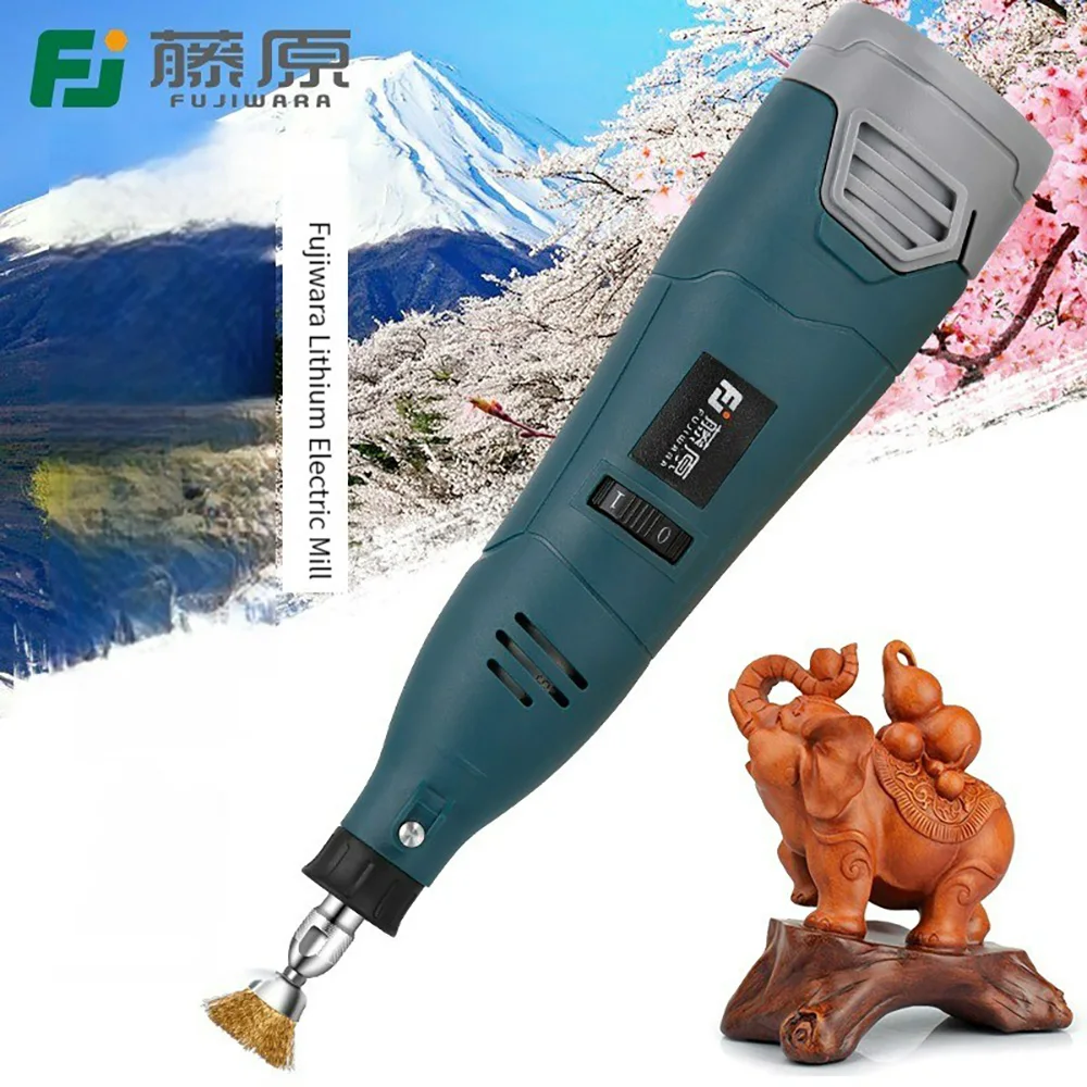 Mini Electric Grinder Portable Vanilla Grinder USB Rechargeable Mill 