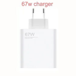 67W Fast Charger with Cable (EU charger)