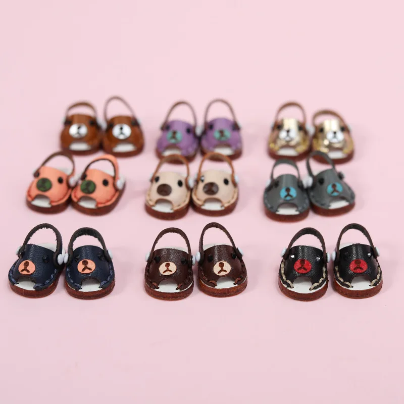 New Ob11 Doll Shoes Cute Bear Slippers Fashion Sandals for Obitsu11,GSC,  Holala, YMY, DDF, Molly,1/12BJD Doll Accessories Toys - AliExpress