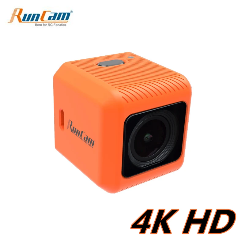 

Runcam 5 Ultra Light 56g 4K HD FPV Action Camera 145degree FOV Built-In 900mAh Battery for FPV Racing Freestyle Cinewhoop Drones