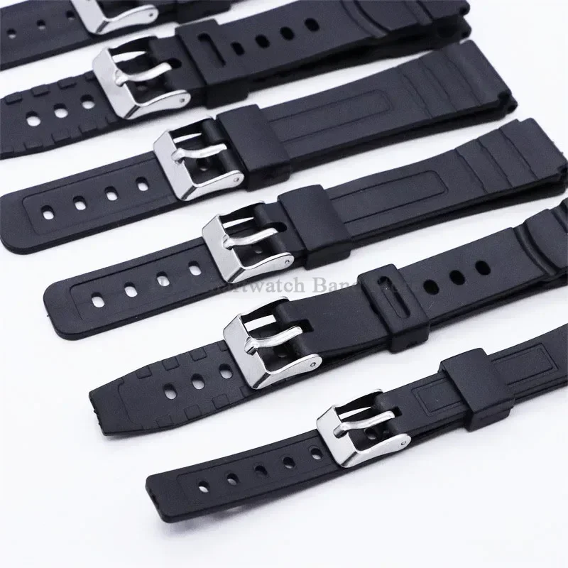 Silicone Rubber Sport Watch Band - Universal Sizes