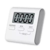 Digital Kitchen Timer Cooking Timer LCD Digital Manual Countdown Timer Mechanical Digital Kitchen Timer Magnetic Kitchen Gadget 1