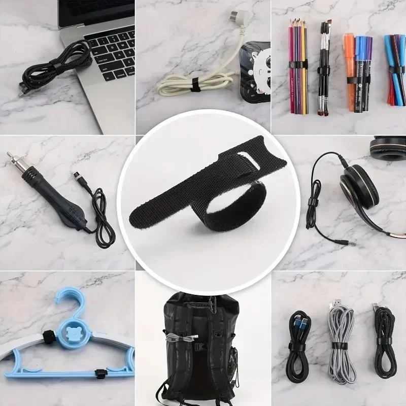 50PCS Cable Management and Organizer Set for Wire Protection and Organization