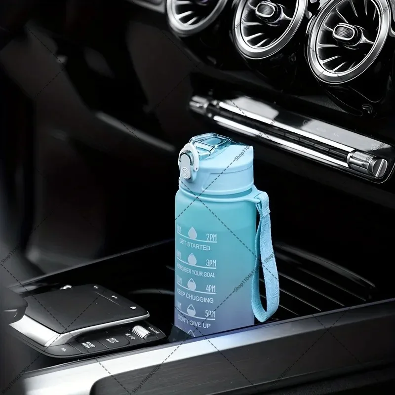 Tom and Jerry 750ml Cartoon Sports Water Bottle with Straw - Cute Anime Print