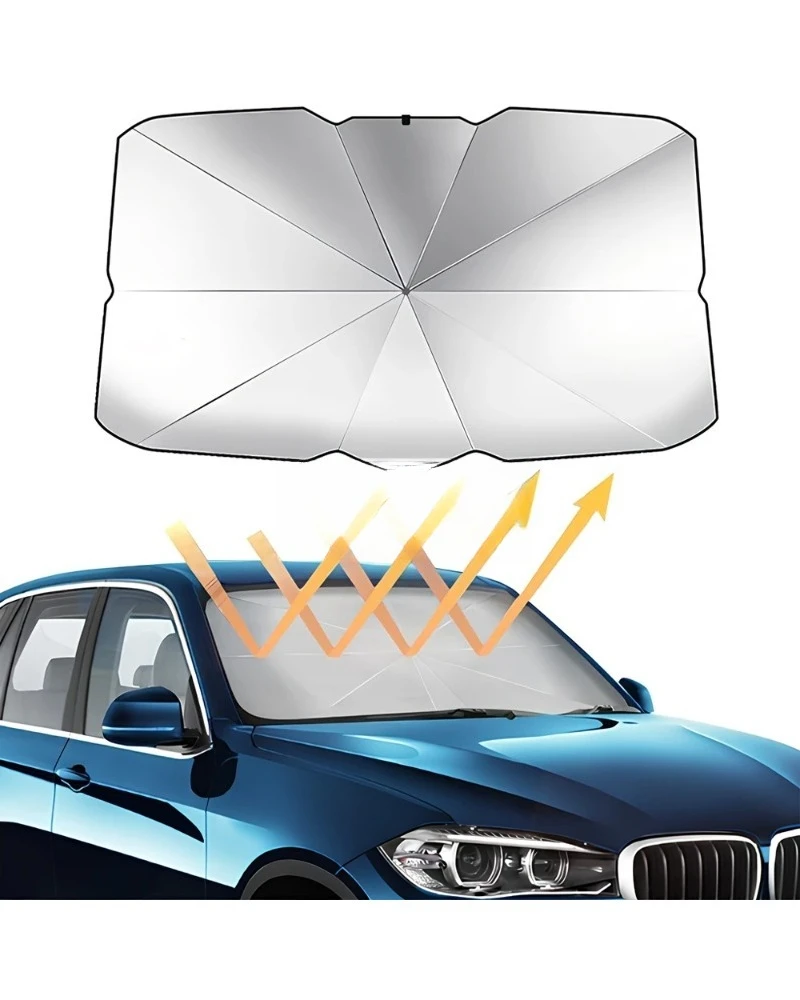 Foldable Car Windshield Sunshade Multi-Purpose Interior Protection