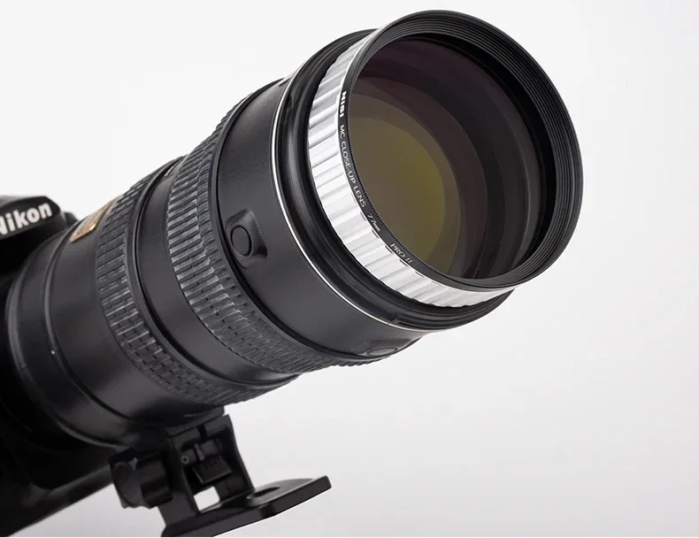 NiSi Close Up Lens Kit NC 77mm (with 67 and 72mm adaptors) 58mm (with 49 and 52mm adaptors) Macro lens amplifier 4
